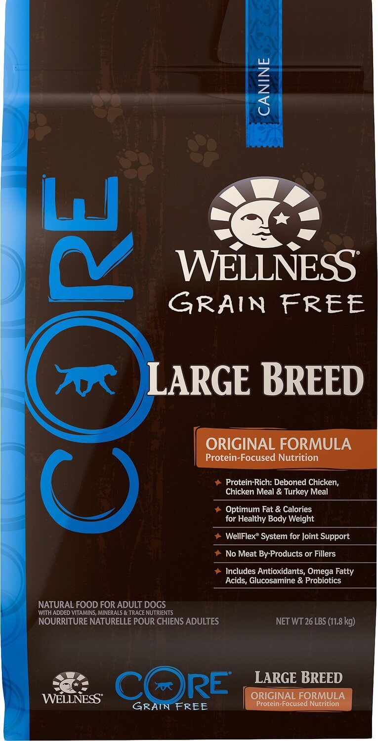 wellness core natural grain free dry dog food small breed
