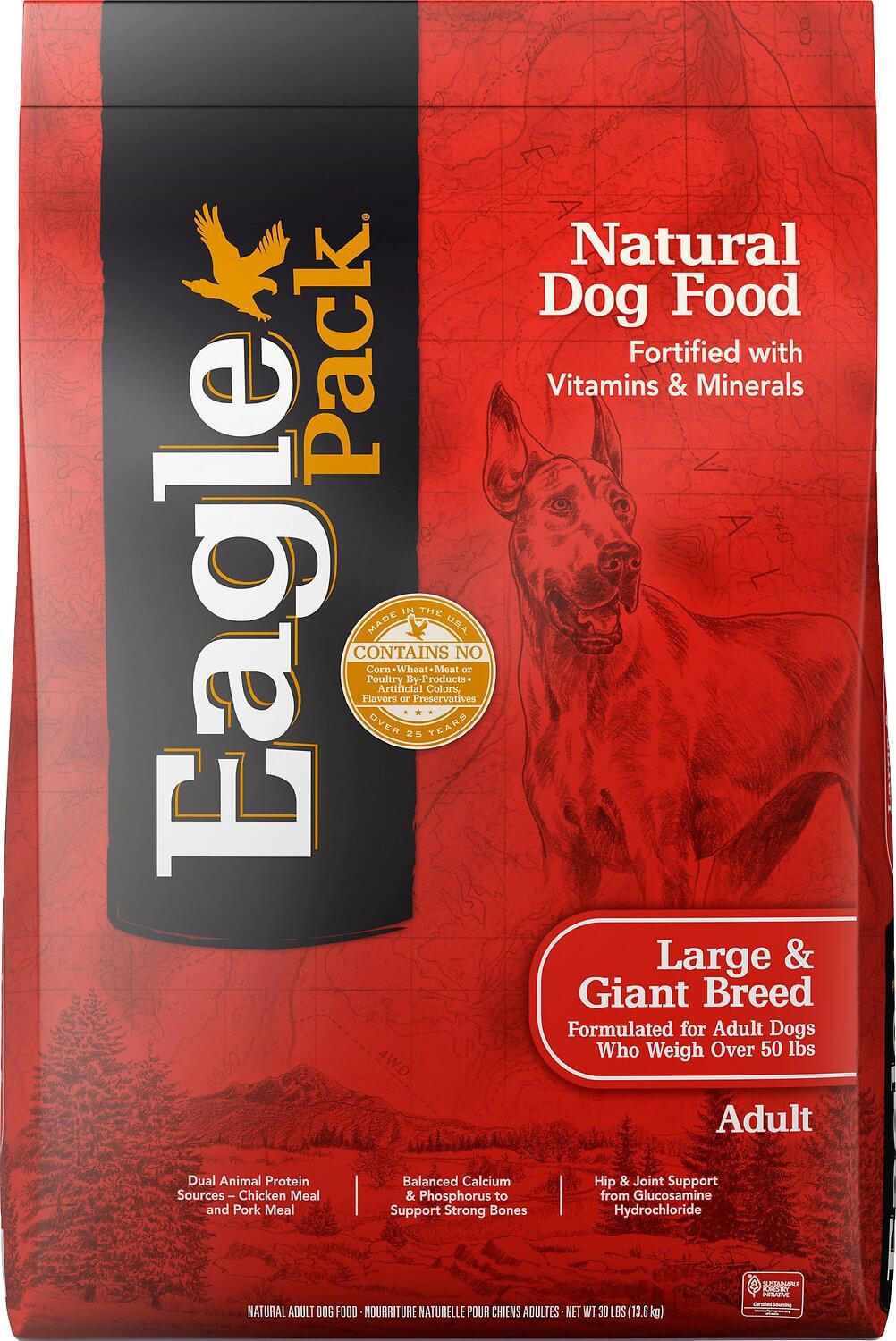 eagle pack power dog food