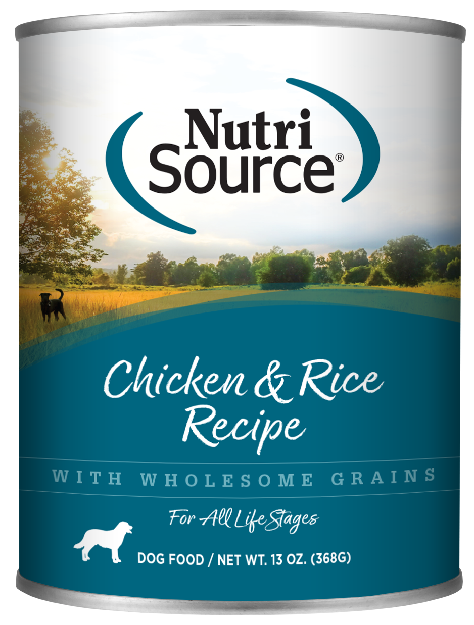 NutriSource Grain Inclusive Dog Food Review Canned