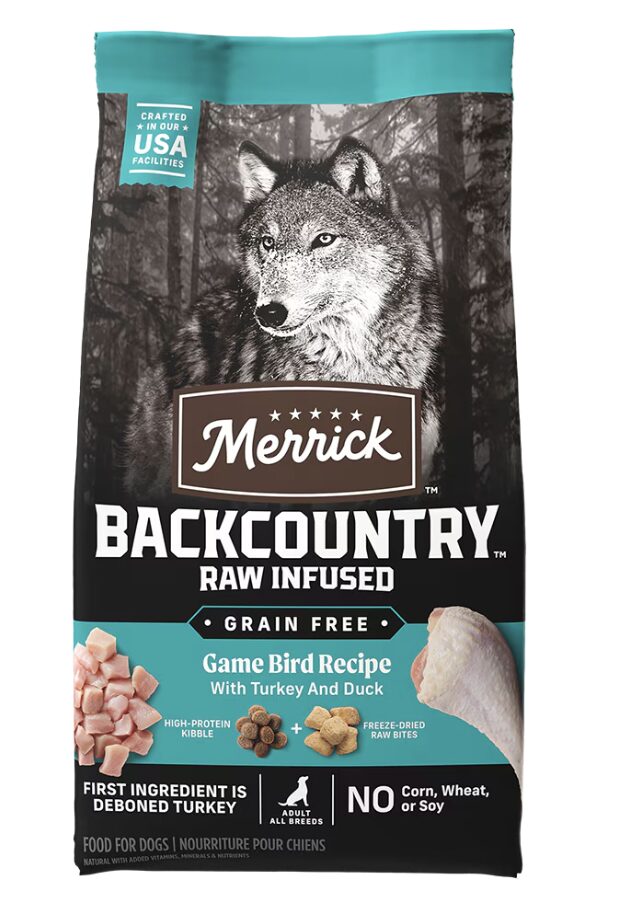 Merrick Backcountry Raw Infused Game Bird - Best Raw Dog Foods