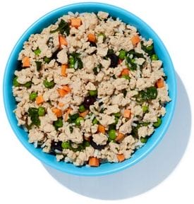 Best Wet Dog Food for Weight Gain: Ollie Chicken with Carrots - Best Dog Food for Weight Gain