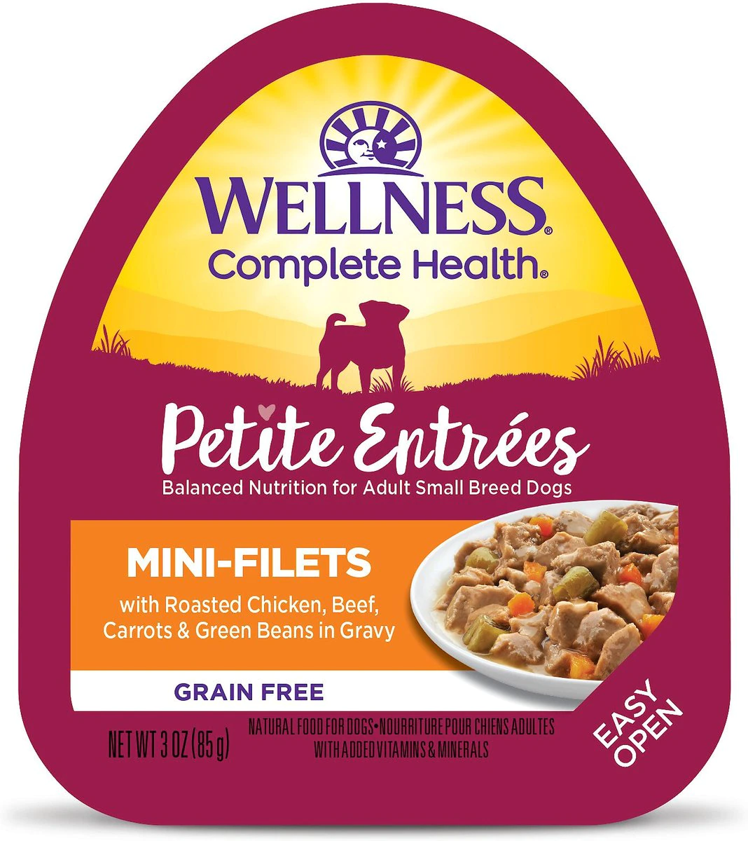 Wellness Petite Entrees Mini Filets Dog Food Review (Cups)