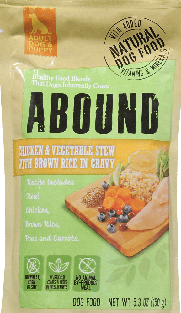 Abound Moist Dog Food | Review | Rating 