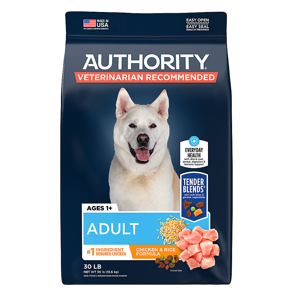 Authority Tender Blends Dog Food Review (Dry)