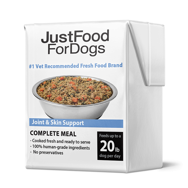 Best Dog Food for Large Breed Seniors: Just Food For Dogs Pantry Fresh Joint & Skin Support - Best Senior Dog Food