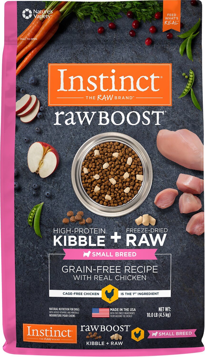 Best Dog Food For Chihuahua Puppies: Instinct Raw Boost Small Breed with Real Chicken - Best Dog Food for Chihuahuas