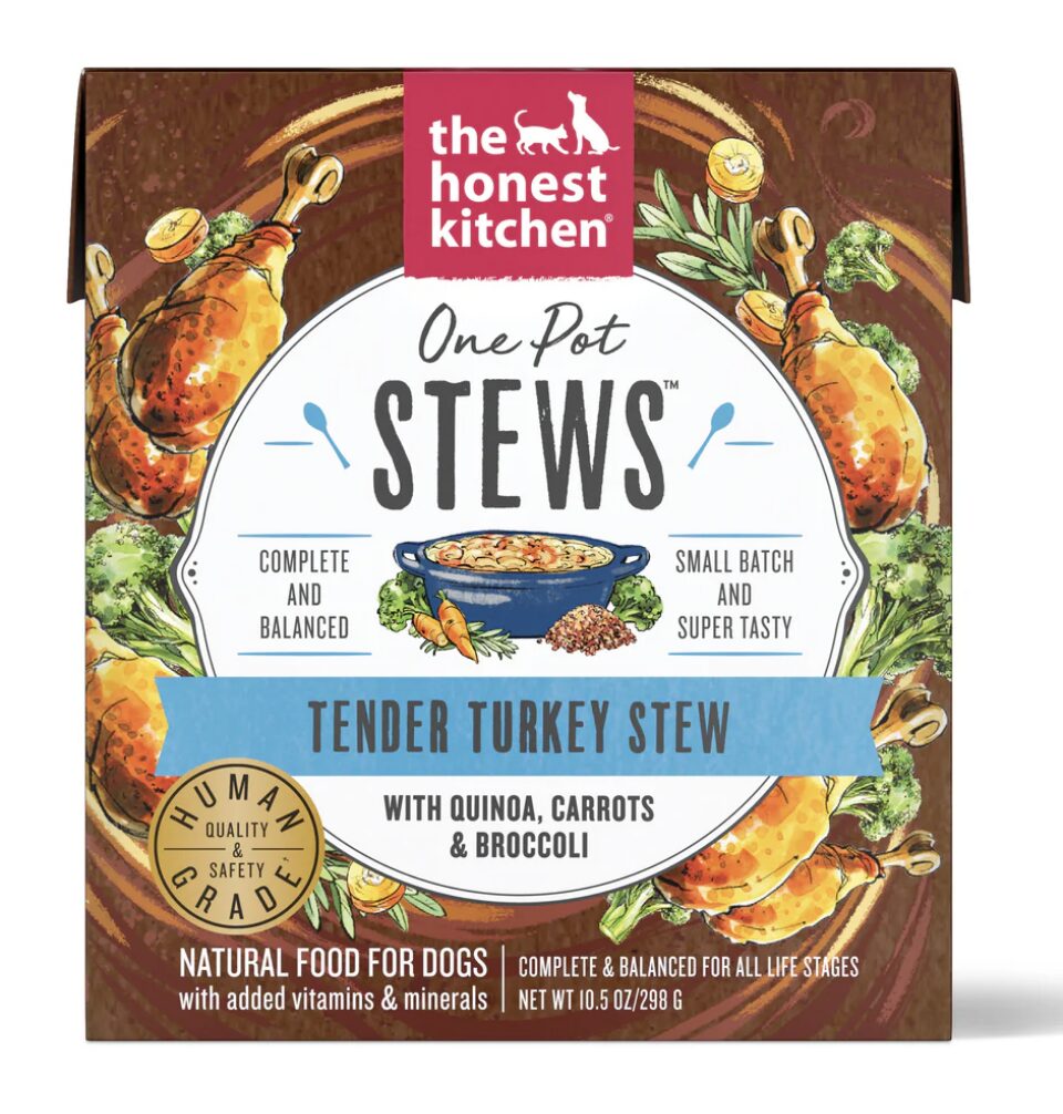 The Honest Kitchen One Pot Stews Tender Turkey Stew - Best Dog Food for Australian Shepherds