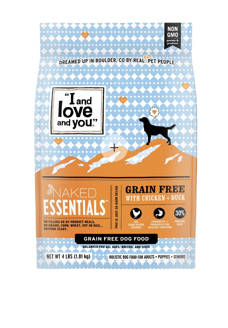 I and Love and You Naked Essentials Grain Free with Chicken and Duck - Best High Protein Dog Food