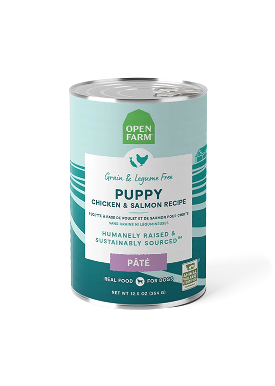 Best Natural Dog Food for Puppies: Open Farm Grain & Legume Free Puppy Chicken and Salmon - Best Natural Dog Food