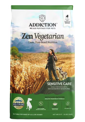 Addiction Zen Vegetarian - Best Vegetarian Dog Food