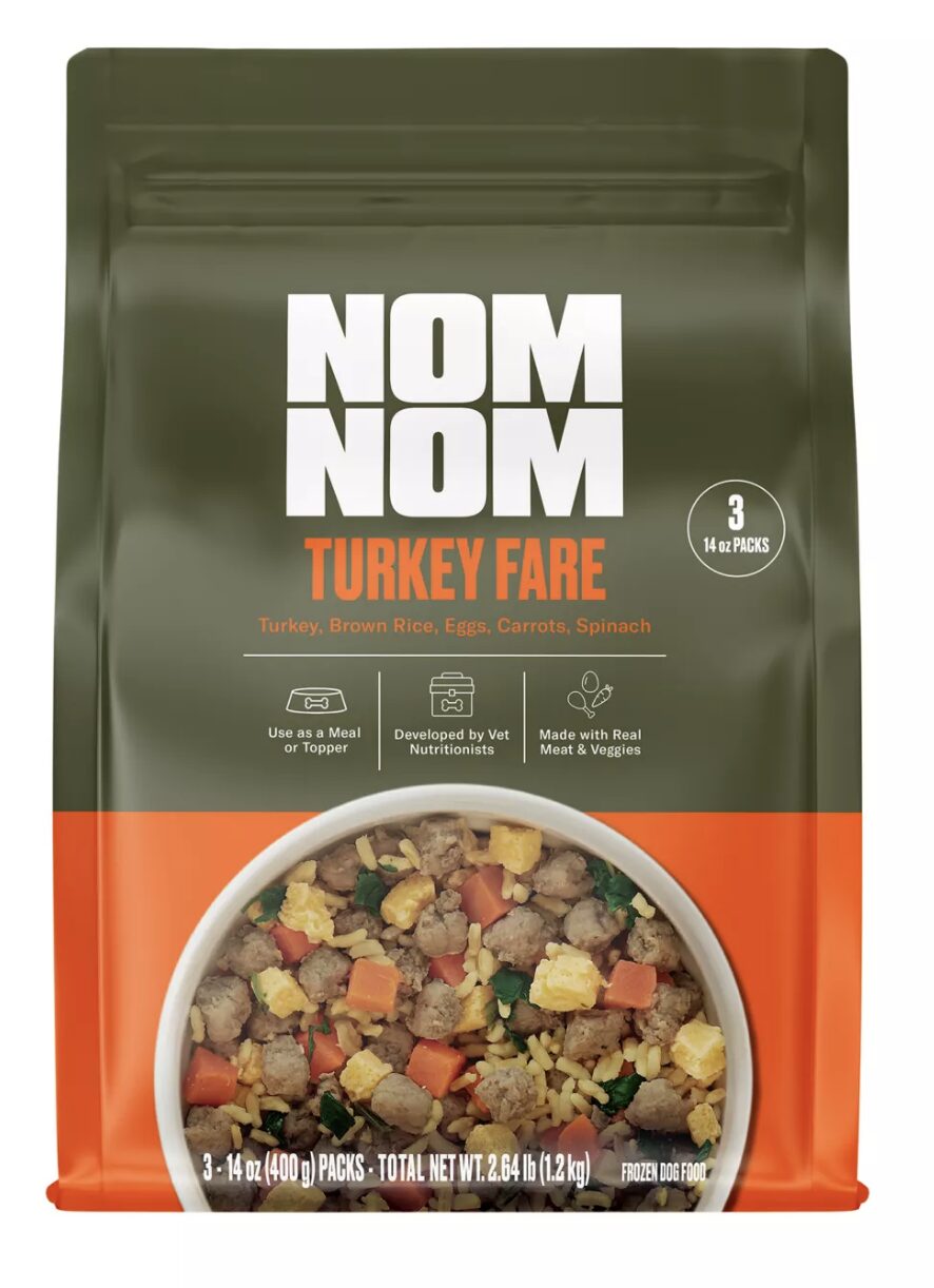 Best Fresh Dog Food For Boston Terriers: Nom Nom Turkey Fare - Best Dog Food for Boston Terriers