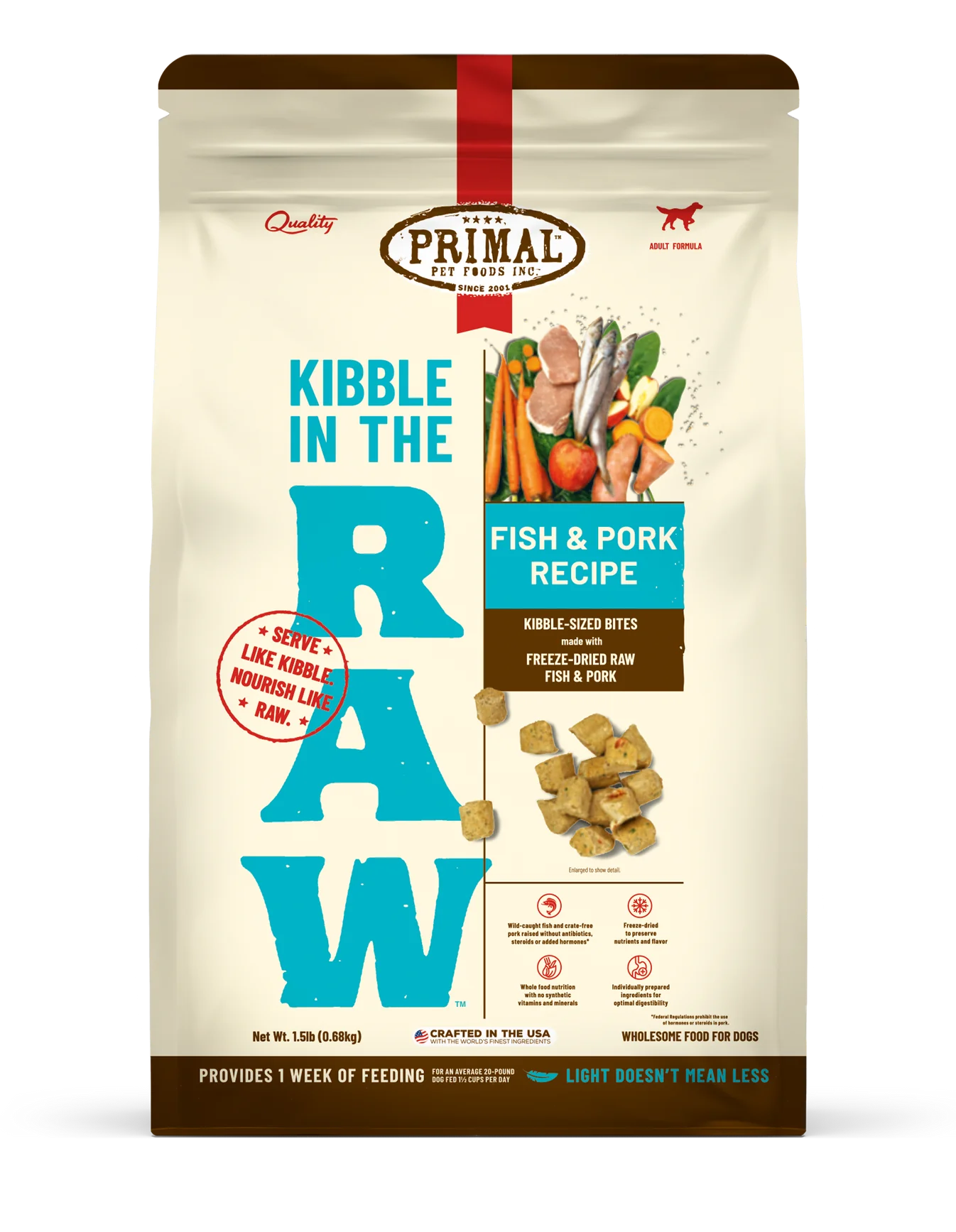 Primal Kibble In The Raw Dog Food Review (Raw)