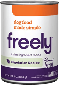 Freely Vegetarian Recipe Limited Ingredient Grain-Free  - Best Vegan Dog Food