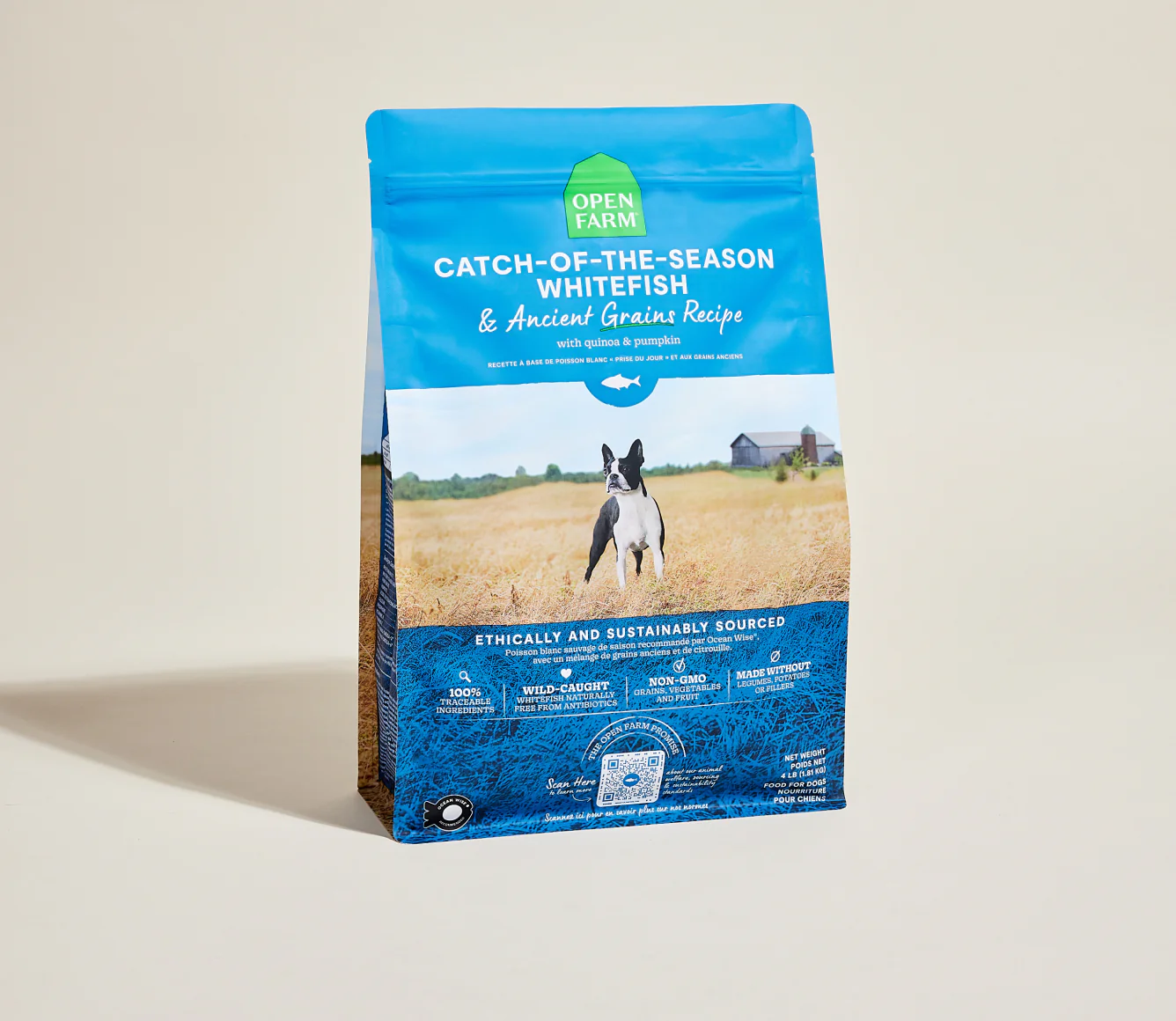 Open Farm Catch-of-the-Season Whitefish and Ancient Grains - Best Fish Dog Food