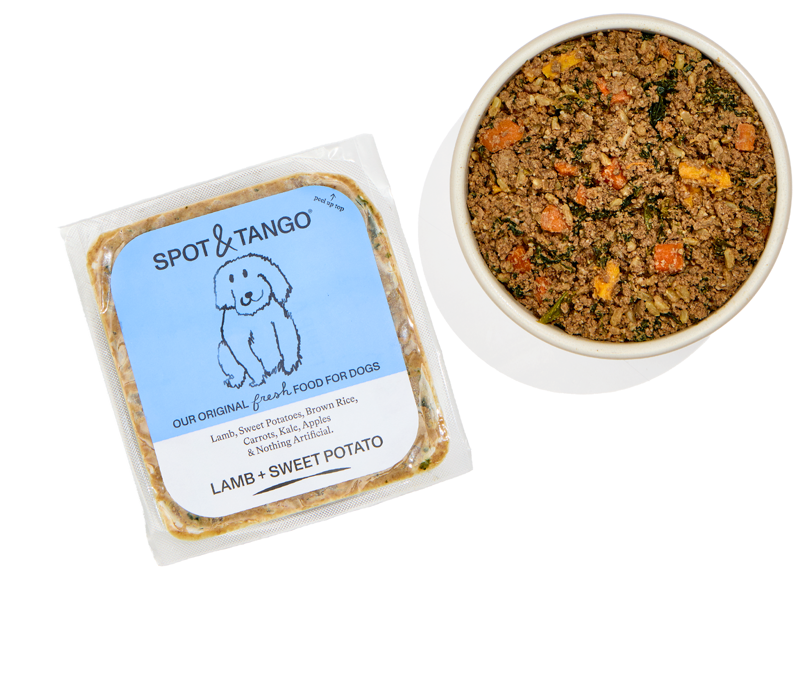 Spot and Tango's Lamb & Sweet Potato - Best Dog Food for Great Pyrenees