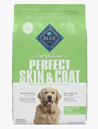 Blue Buffalo True Solutions Perfect Skin & Coat - Best Dog Food for Yeast Infections