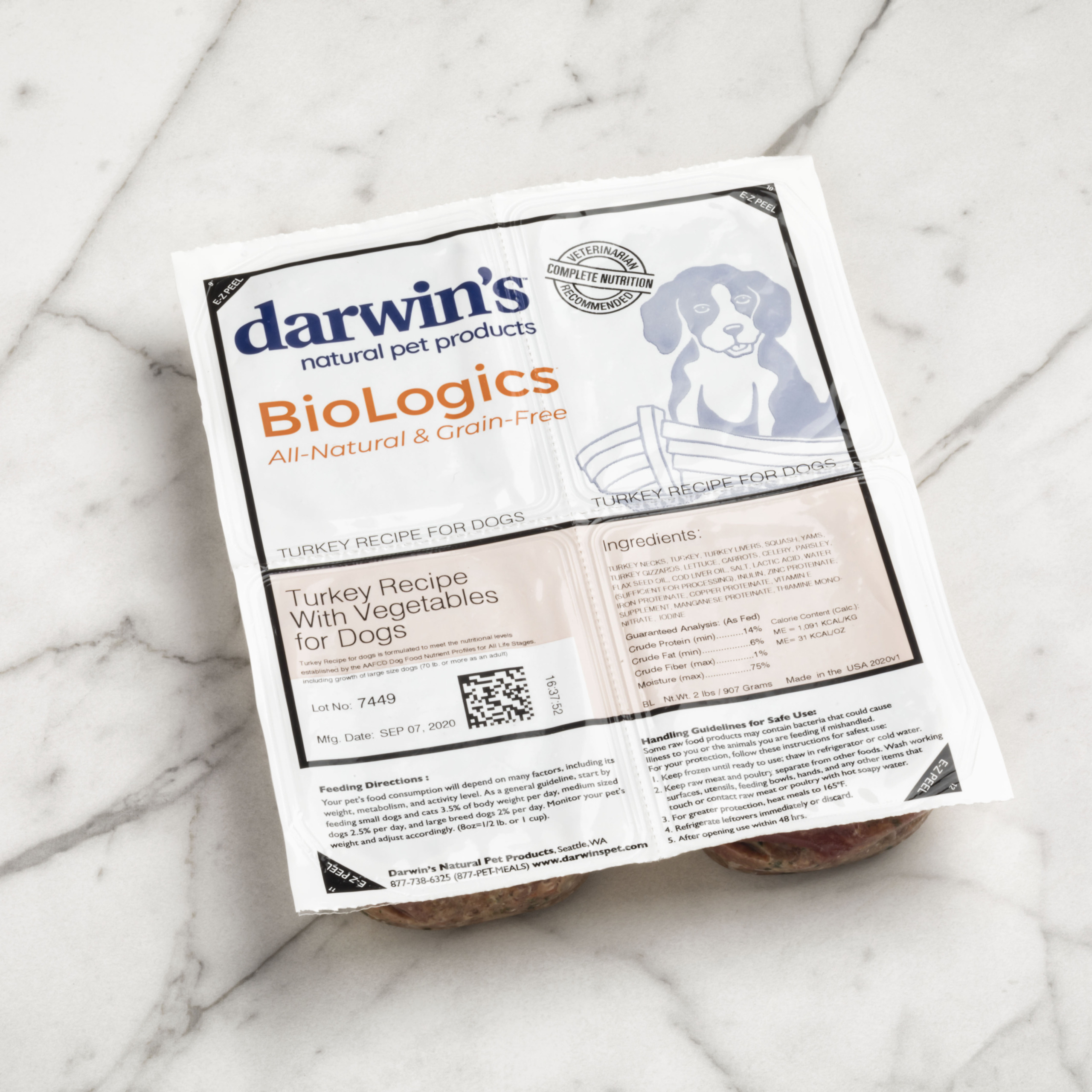 Darwin’s BioLogics Dog Food Review (Raw)