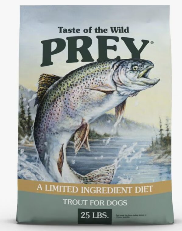 Taste of the Wild Prey Trout Formula - Best Dog Food for Dogs with Sensitive Skin